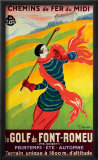 Le Gold de Font-Romeu Estampe encadrée par Leonetto Cappiello