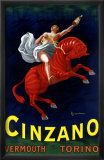 Cinzano Vermouth Torino Estampe encadrée par Leonetto Cappiello