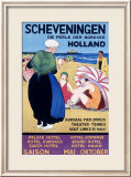 Scheveningen Lámina giclée enmarcada