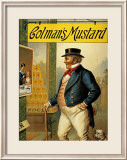 Colman's Mustard Lámina giclée enmarcada