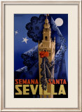 Seville Framed Giclee Print by Orla-jerez 
