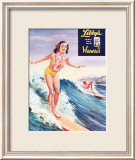 Libby's Pineapple Juice Framed Giclee Print by Laffety 