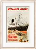 Mess Maritimes - Levant Fren Láminas por Albert Brenet