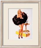 Pin-Up Girl on the Telephone Posters par Joyce Ballantyne