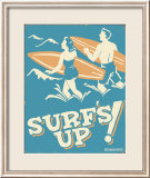 Surf's Up Print by B. J. Schonberg