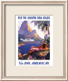 South Sea Isles via Pan Am Láminas por Paul George Lawler