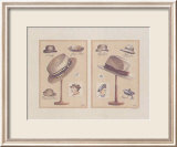 Chapeaux Hommes Láminas por Laurence David