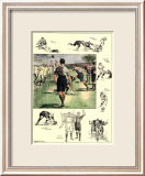 Partido de rugby Arte por Ralph Cleaver