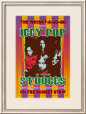 Iggy Pop & the Stooges: Konzertplakat, Whiskey A-Go-Go Poster von Dennis Loren