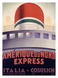 Amerique du Nord Giclee Print by Patrone 