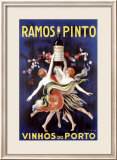 Ramos Pinto Porto Lámina giclée enmarcada por Leonetto Cappiello