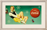 Coca-Cola Lámina giclée enmarcada