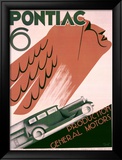 Pontiac 6 Framed Giclee Print by Greif 