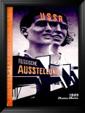 Russiche Ausstellung Lámina giclée enmarcada por El Lissitzky Russiche Ausstellung Lámina giclée enmarcada por El Lissitzky