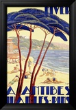 Antibes Estampe encadrée