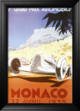 Monaco - 1935 Lámina por Geo Ham Monaco - 1935 Lámina por Geo Ham