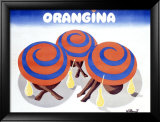 Orangina Lámina giclée enmarcada por Bernard Villemot