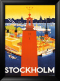 Stockholm Lámina giclée enmarcada por Donner Stockholm Lámina giclée enmarcada por Donner