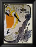 Jane Avril Lámina giclée enmarcada por Henri de Toulouse-Lautrec Jane Avril Lámina giclée enmarcada por Henri de Toulouse-Lautrec