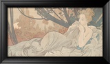 Dusk Prints by Alphonse Mucha