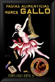 Gallo, Pastas Alimenticias Estampe encadrée par Leonetto Cappiello