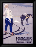 C. Wagner Sportartikel Lámina giclée enmarcada por Carl Moos
