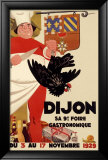 Dijon Gastronomique Culinary Exhibit Framed Giclee Print