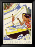 A Life in the Sun Framed Giclee Print
