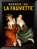 Bieres de La Fauvette Lámina giclée enmarcada por Leonetto Cappiello