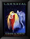 Carnaval Vinho do Porto Lámina giclée enmarcada por Leonetto Cappiello