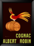 Albert Robin Cognac Lámina giclée enmarcada por Leonetto Cappiello Albert Robin Cognac Lámina giclée enmarcada por Leonetto Cappiello
