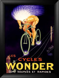 Bicicletas Wonder Lámina giclée enmarcada por Paul Mohr Bicicletas Wonder Lámina giclée enmarcada por Paul Mohr