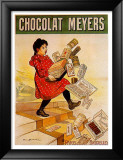 Chocolat Meyers Plakater av Firmin Etienne Bouisset Chocolat Meyers Plakater av Firmin Etienne Bouisset