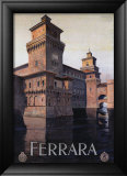 Ferrara Innrammet Giclee-trykk av Mario Borgoni