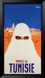 Visitie la Tunisie Innrammet Giclee-trykk av P. Ballenger