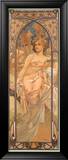 Eveil du Matin Framed Giclee Print by Alphonse Mucha