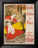 Huile d'Olive Estampe encadrée par Arthur Foache