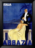 Abbazia Framed Giclee Print by W. Zalina
