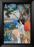 Antibes Framed Giclee Print