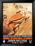 Journée internationale automobile Estampe encadrée par Geo Ham