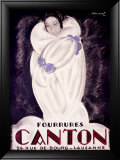 Canton, 1924 Estampe encadrée par Charles Loupot