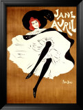 Jane Avril Innrammet Giclee-trykk av Maurice Biais Jane Avril Innrammet Giclee-trykk av Maurice Biais