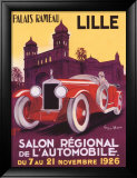 Salon automobile de Lille Estampe encadrée par Geo Ham
