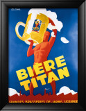 Biere Titan Framed Giclee Print by G. Foure
