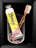 Binaca Toothpaste Lámina giclée enmarcada por Niklaus Stoecklin Binaca Toothpaste Lámina giclée enmarcada por Niklaus Stoecklin