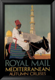 Royal Mail Mediterranean Lámina giclée enmarcada por Padden Royal Mail Mediterranean Lámina giclée enmarcada por Padden