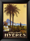 Hyeres Póster por Julien Lacaze