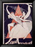 Nijni et Stone Framed Giclee Print by Nicole Marley