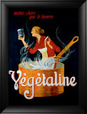 Végétaline Estampe encadrée