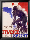 Cycles France Sport Lámina giclée enmarcada por A. Bernat Cycles France Sport Lámina giclée enmarcada por A. Bernat